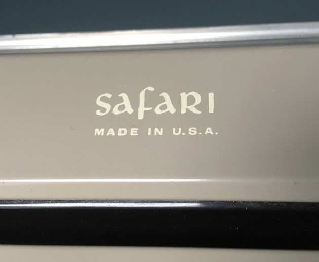 Royal "Safari" model logo on top...