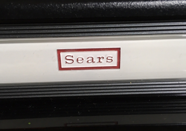 Sears "Forecast Electric 12" from the logo on the front (when off)..