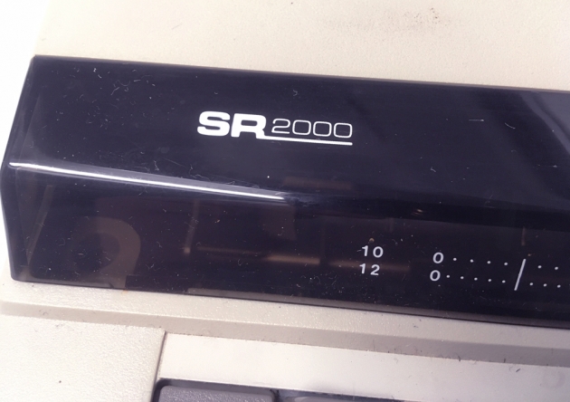 Sears "SR2000" from the left side (detail)...