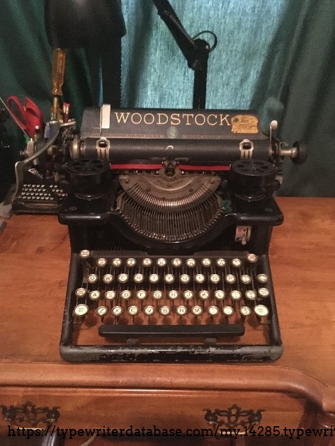 Vintage Woodstock Typewriter