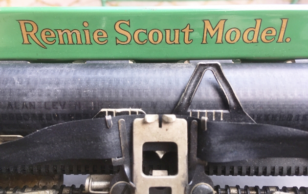 Remington "Remie Scout Model"  model logo on the top...