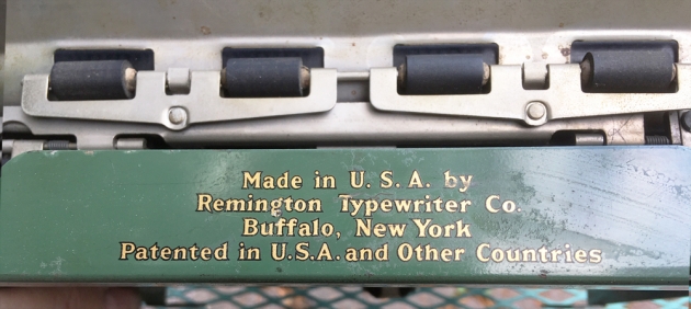 Remington "Remie Scout Model"  maker logo on the back...