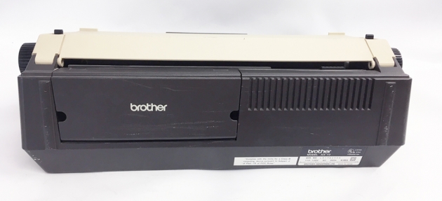 Brother "AX-10" from the back...