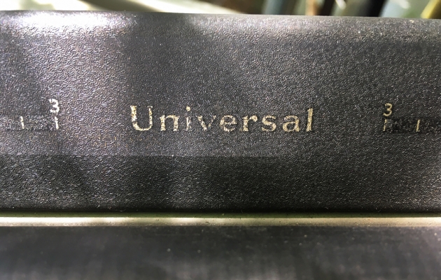 Underwood "Universal" from the logo on the top...