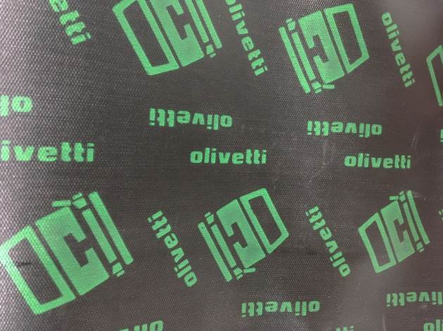 Olivetti "Lettera 35l"  cover/travel bag (detail)...