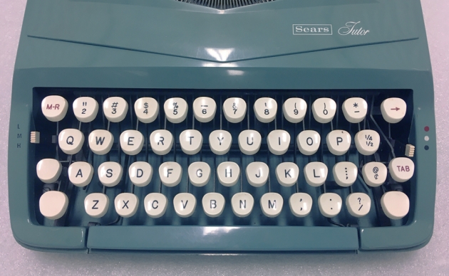 Sears "Tutor" from the keyboard...