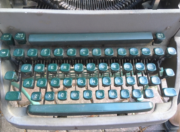 Remington "Standard" from the keyboard...