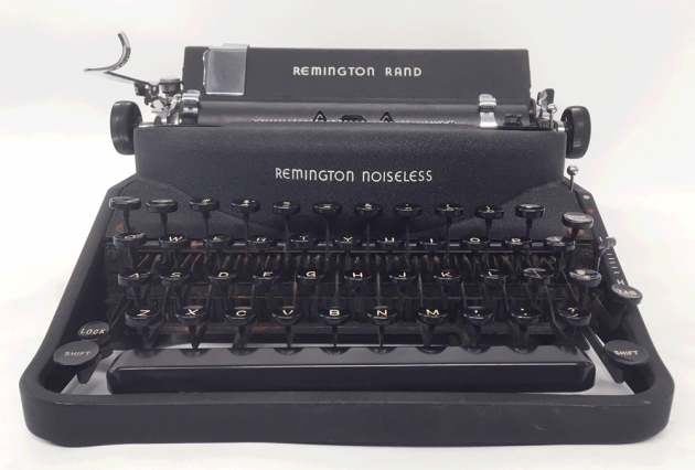 Remington "Noiseless 7" from the front...