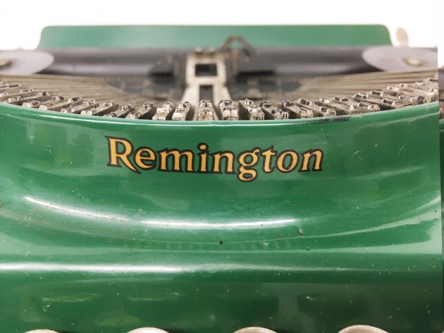 Remington "3" from the logo on the front...
