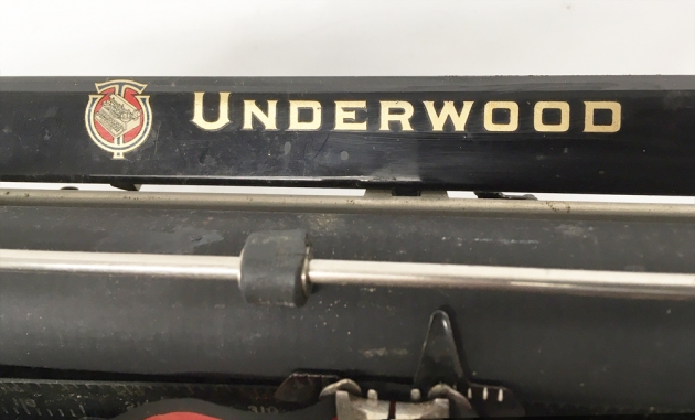 Underwood "Portable" (4 Bank) from the logo at the top...