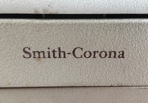 Smith Corona "Pacemaker" from the maker logo on the back...