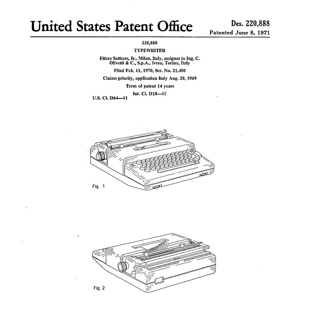 Design patent, partial image.