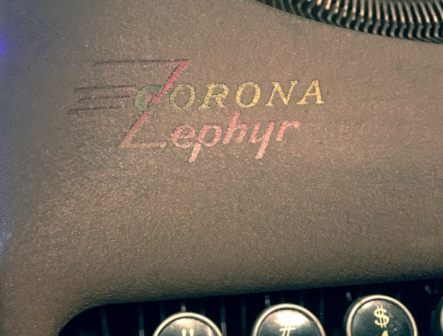 Corona "Zephyr" from the logo on the top...