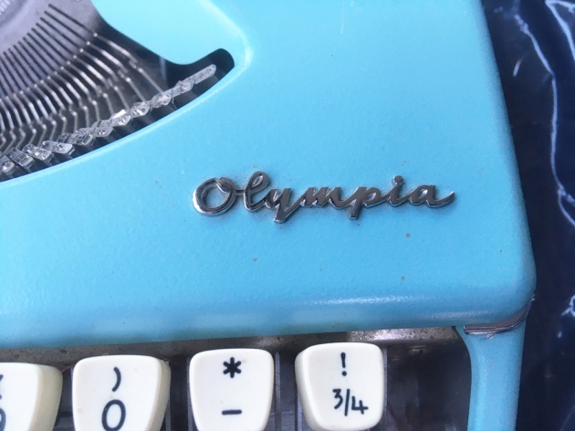 Olympia "SF" from the logo on the front...