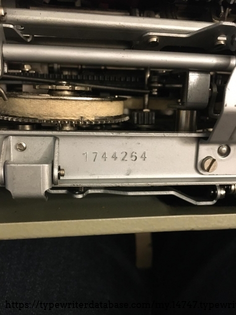 Serial number