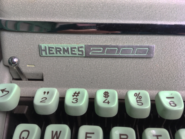 Hermes "2000" from the logo on the front...