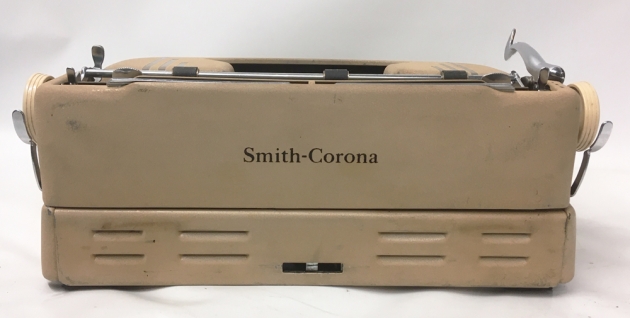Smith Corona "Silent Super" from the back...