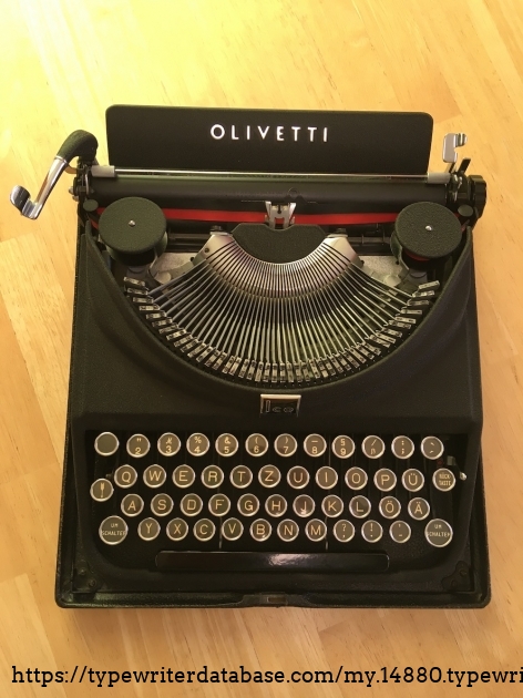 Olivetti MP1 (Ico) #92243# - From above