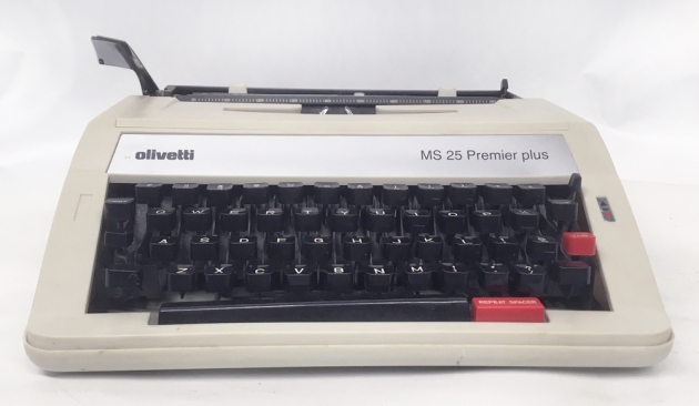 Olivetti "MS 25 Premier plus" from the top...