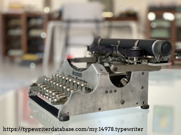 Standard Folding Typewriter No1 - Serial No. 1729 (1909)