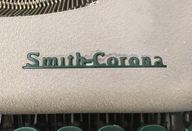 Smith Corona "Skyriter"  from the maker logo on the front...