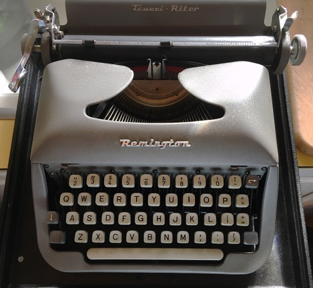 Remington "Travel-Riter" from the top...