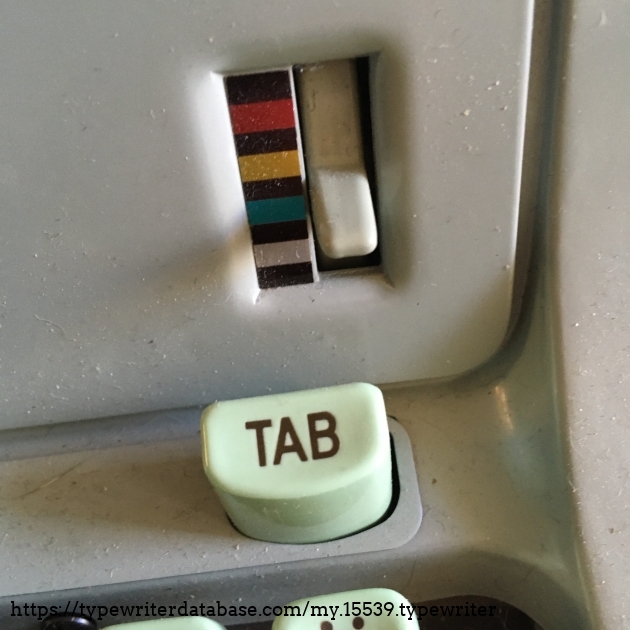 Ribbon color selector and Tab button