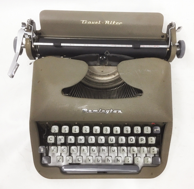 Remington "Travel-Riter" from the top...