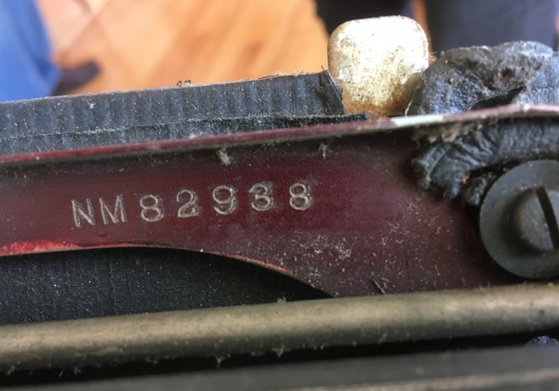 Remington "Portable" serial number location...