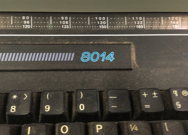 Swintec "8014" model logo on the front...