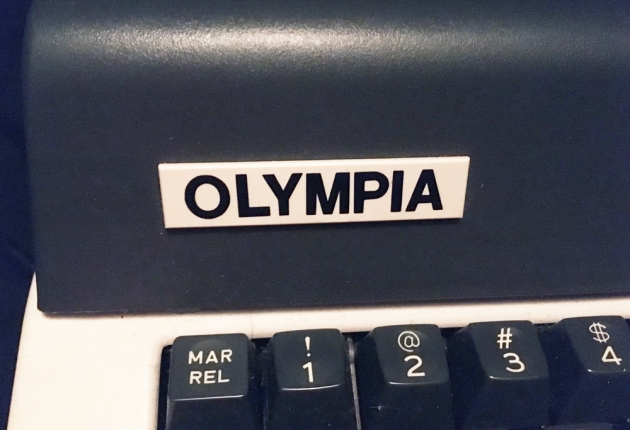 Olympia (Nakajima) "X-L12" from the logo on the front...
