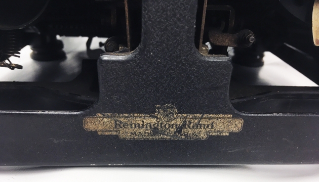 Remington 11 "Speed Stroke" from the back...(detail)
