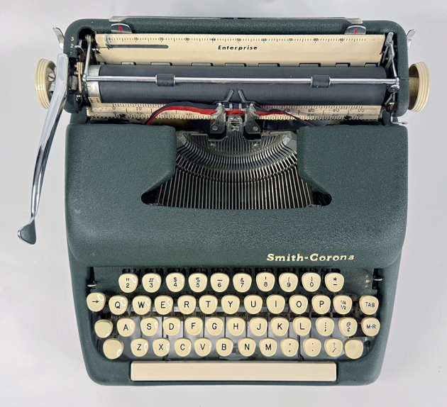 Smith Corona "Enterprise" from the top...