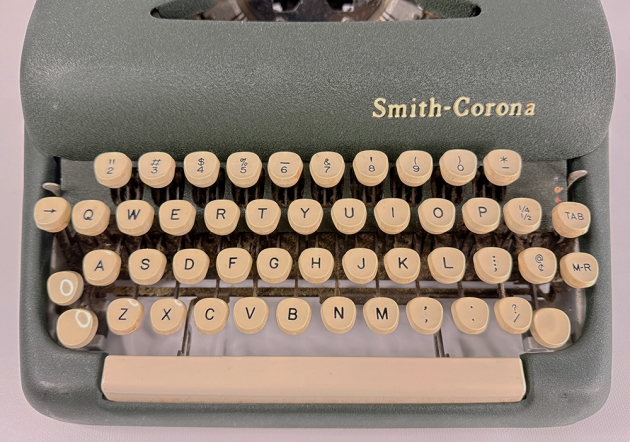 Smith Corona "Enterprise" from the keyboard...