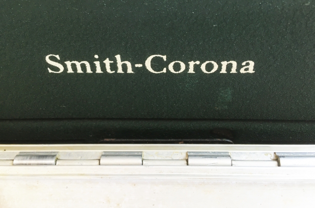 Smith Corona "Enterprise" from he logo on the back...