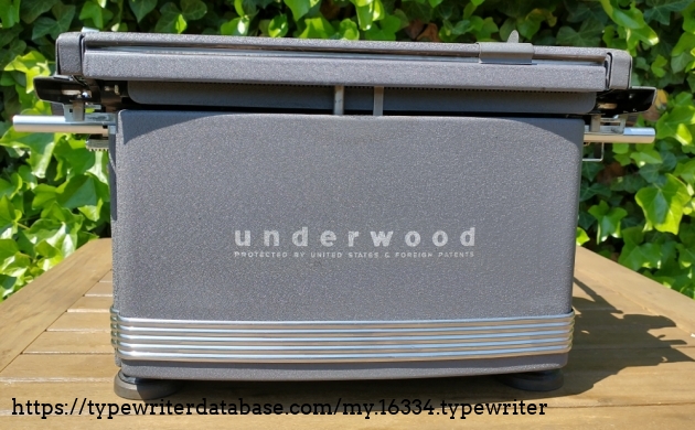 The cleaned backside of the Underwood Rhythm Touch