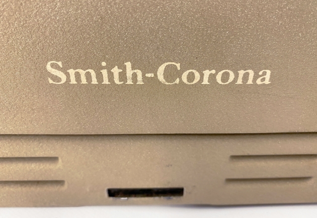 Smith Corona "Sterling" from the back... (detail)
