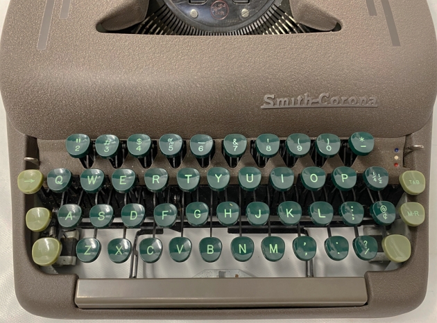 Smith Corona "Silent" from the keyboard...
