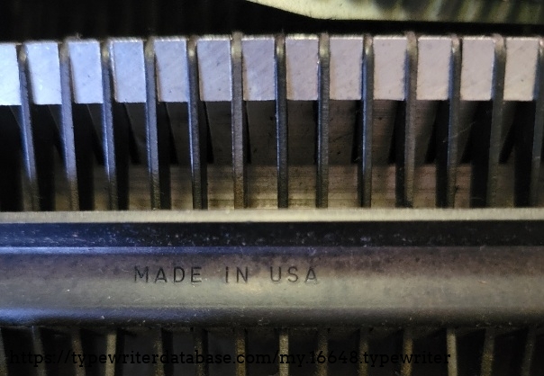 Made in USA.