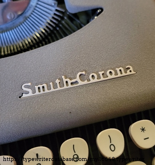 Smith Corona label.