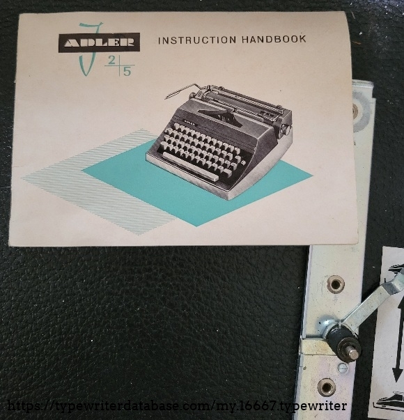 Original user manual came in case.