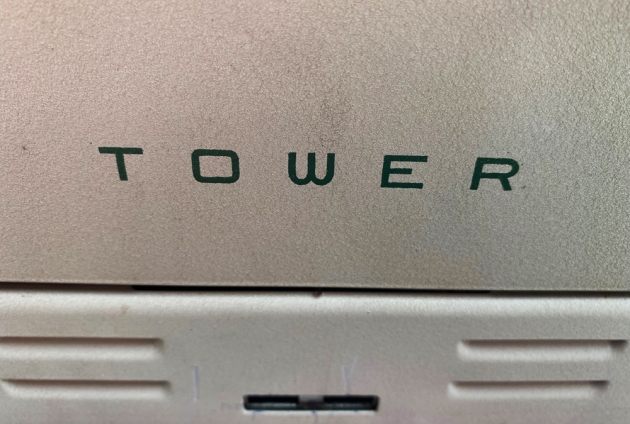 Tower "Commander" from the logo on the  back...