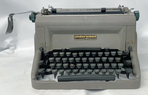 Underwood "Golden Touch" from the front...