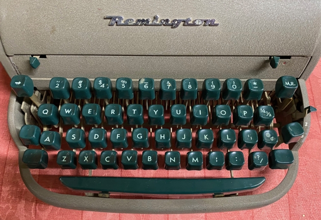 Remington "All-New" from the keyboard...