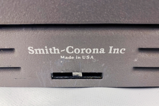 Smith-Corona "Sterling" from the maker logo on the back...