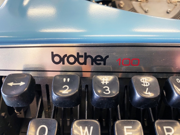 Brother "100 Correction" from the maker/model logo on the front...