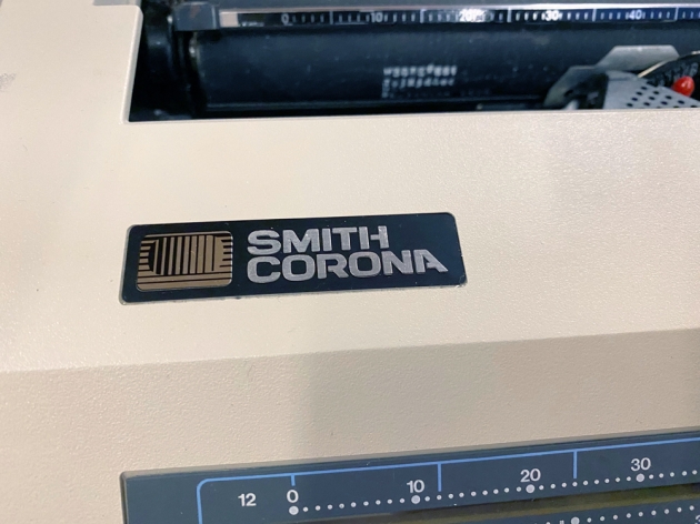 Smith Corona "XE6000" from the maker logo on top...