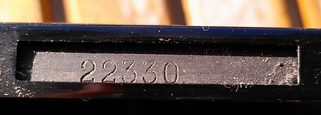 Serial number 22330.
