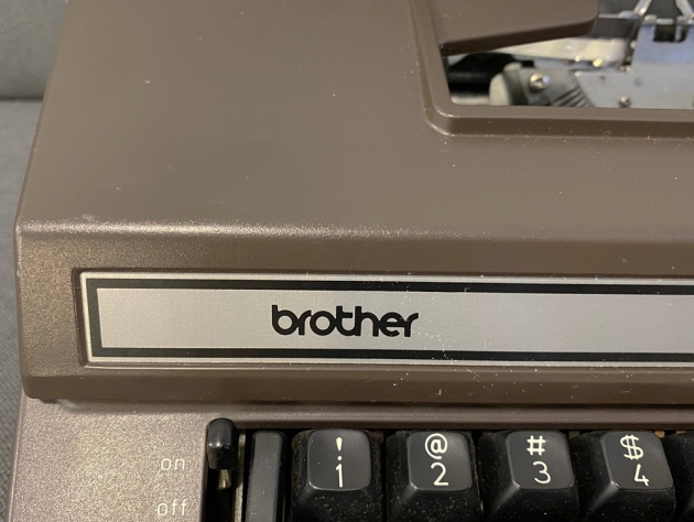 Brother "Correct-O-Riter" from the maker logo on the front...