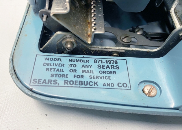 Sears "Tutor" from the model stamp near the back...